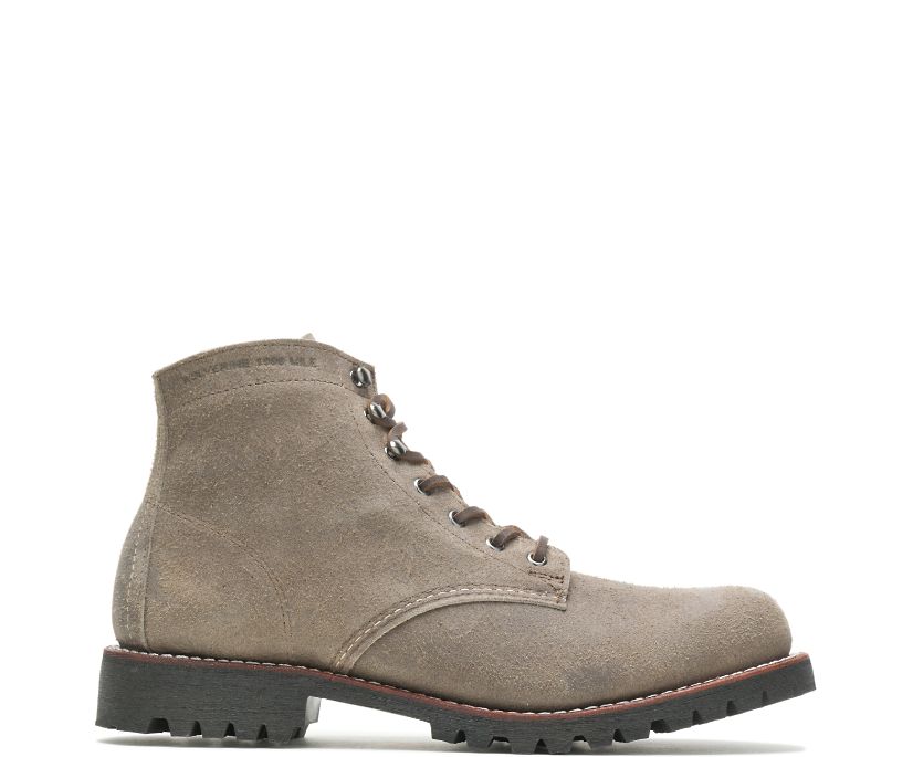 Bottes Wolverine Path Less Traveled - 1000 Mile Plain-Toe Rugged Homme - Grise (WXC610397)